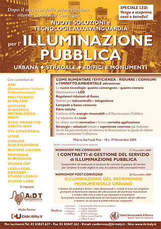 Illuminazione Pubblica 2009